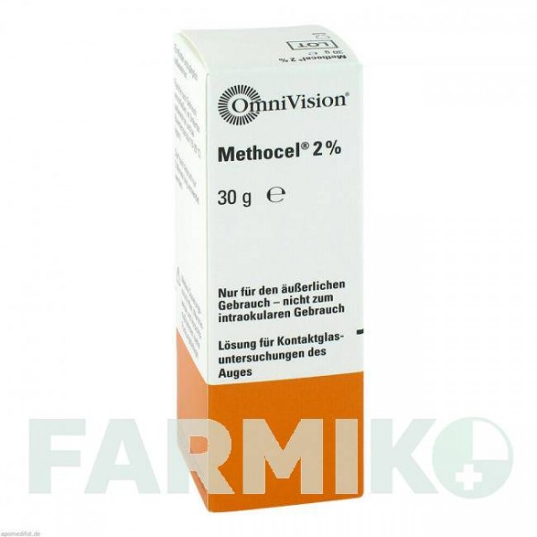 МЕТОЦЕЛЛ (METHOCEL) 2% капли 30 г - Активные вещества OMNIVISION