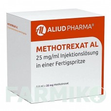 МЕТОТРЕКСАТ (METHOTREXAT) 20 мг ( 25 мг/мл ) раствор 1 шт - Метотрексат ALIUD PHARMA