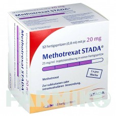 МЕТОТРЕКСАТ (METHOTREXAT) 20 мг ( 25 мг/мл ) раствор 12 шт - Метотрексат STADAPHARM