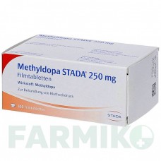 МЕТИЛДОПА (METHYLDOPA) 250 мг таблетки 100 шт - Метилдопа STADAPHARM