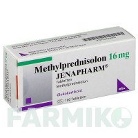 МЕТИЛПРЕДНІЗОЛОН (METHYLPREDNISOLON) 16 мг таблетки 100 шт - Метилпреднізолон MIBE