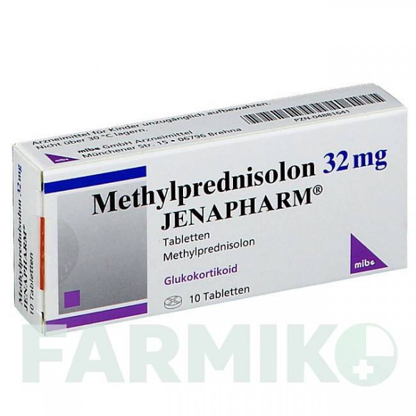 МЕТИЛПРЕДНІЗОЛОН (METHYLPREDNISOLON) 32 мг таблетки 10 шт - Метилпреднізолон MIBE
