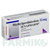 МЕТИЛПРЕДНІЗОЛОН (METHYLPREDNISOLON) 32 мг таблетки 50 шт - Метилпреднізолон MIBE