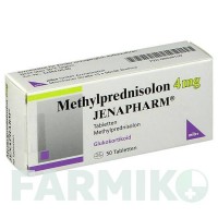 МЕТИЛПРЕДНІЗОЛОН (METHYLPREDNISOLON) 4 мг таблетки 50 шт - Метилпреднізолон MIBE