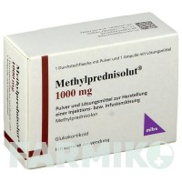 МЕТИЛПРЕДНИЗОЛЮТ (METHYLPREDNISOLUT) 1000 мг порошок 1 шт - Метилпреднизолон MIBE