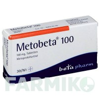 МЕТОБЕТА (METOBETA) 100 таблетки 30 шт - Метопролол BETAPHARM