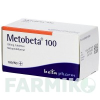 МЕТОБЕТА (METOBETA) 100 таблетки 100 шт - Метопролол BETAPHARM