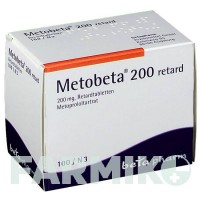 МЕТОБЕТА (METOBETA) 200 таблетки 100 шт - Метопролол BETAPHARM