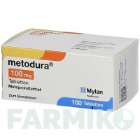 МЕТОДУРА (METODURA) 100 мг таблетки 100 шт - Метопролол VIATRIS