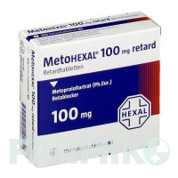 МЕТОГЕКСАЛ (METOHEXAL) 100 таблетки 100 шт - Метопролол HEXAL