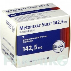 МЕТОГЕКСАЛ (METOHEXAL) 142,5 мг таблетки 100 шт - Метопролол HEXAL