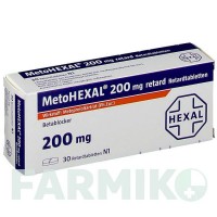 МЕТОГЕКСАЛ (METOHEXAL) 200 таблетки 30 шт - Метопролол HEXAL