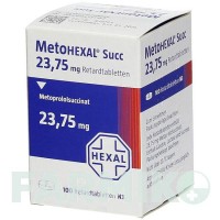 МЕТОГЕКСАЛ (METOHEXAL) 23,75 мг таблетки 100 шт - Метопролол HEXAL