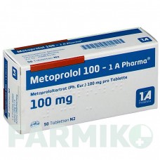 МЕТОПРОЛОЛ (METOPROLOL) 100 таблетки 50 шт - Метопролол 1 A PHARMA