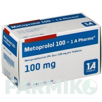 МЕТОПРОЛОЛ (METOPROLOL) 100 таблетки 100 шт - Метопролол 1 A PHARMA