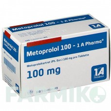 МЕТОПРОЛОЛ (METOPROLOL) 100 таблетки 100 шт - Метопролол 1 A PHARMA