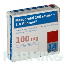 МЕТОПРОЛОЛ (METOPROLOL) 100 таблетки 25 шт - Метопролол 1 A PHARMA