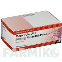 МЕТОПРОЛОЛ (METOPROLOL) 200 мг таблетки 100 шт - Метопролол ABZ PHARMA
