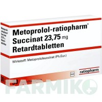 МЕТОПРОЛОЛ (METOPROLOL) 23,75 мг таблетки 30 шт - Метопролол RATIOPHARM