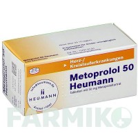 МЕТОПРОЛОЛ (METOPROLOL) 50 таблетки 50 шт - Метопролол HEUMANN PHARMA