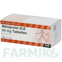 МЕТОПРОЛОЛ (METOPROLOL) 50 мг таблетки 100 шт - Метопролол ABZ PHARMA