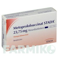 МЕТОПРОЛОЛСУКЦИНАТ (METOPROLOLSUCCINAT) 23,75 мг таблетки 30 шт - Метопролол STADAPHARM
