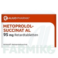 МЕТОПРОЛОЛСУКЦИНАТ (METOPROLOLSUCCINAT) 95 мг таблетки 100 шт - Метопролол ALIUD PHARMA