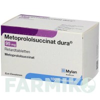 МЕТОПРОЛОЛСУКЦИНАТ (METOPROLOLSUCCINAT) 95 мг таблетки 100 шт - Метопролол VIATRIS