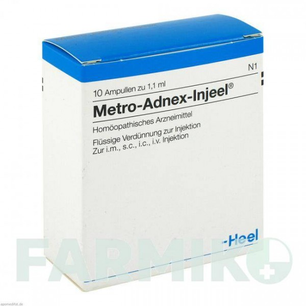 МЕТРО (METRO) ампулы 10 шт - Гомеопатия BIOLOGISCHE HEILMITTEL HEEL