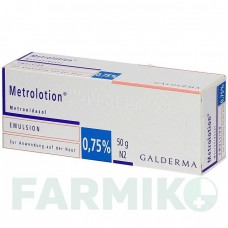 МЕТРОЛОСЬОН (METROLOTION) лосьон 50 г - Метронидазол GALDERMA