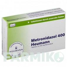 МЕТРОНИДАЗОЛ (METRONIDAZOL) 400 таблетки 14 шт - Метронидазол HEUMANN PHARMA