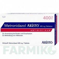 МЕТРОНИДАЗОЛ (METRONIDAZOL) 400 мг таблетки 20 шт - Метронидазол ARISTO PHARMA