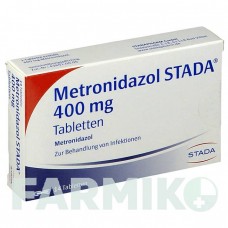 МЕТРОНИДАЗОЛ (METRONIDAZOL) 400 мг таблетки 14 шт - Метронидазол STADAPHARM