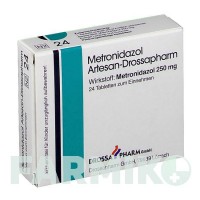 МЕТРОНІДАЗОЛ (METRONIDAZOL) таблетки 24 шт - Метронідазол DROSSAPHARM