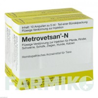 МЕТРОВЕТСАН (METROVETSAN) раствор для инъекций 2x10x5 мл - Гомеопатия DHU
