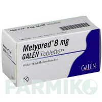 МЕТИПРЕД (METYPRED) 8 мг таблетки 50 шт - Метилпреднізолон GALENPHARMA
