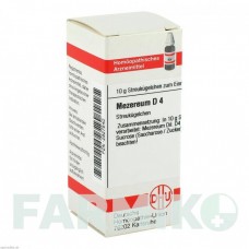 МЕЗЕРЕУМ (MEZEREUM) D 4 глобули 10 г - Гомеопатия DHU