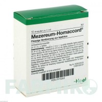 МЕЗЕРЕУМ ГОМАККОРД (MEZEREUM HOMACCORD) ампули 10 шт - Гомеопатія BIOLOGISCHE HEILMITTEL HEEL