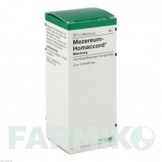 МЕЗЕРЕУМ ГОМАККОРД (MEZEREUM HOMACCORD) капли 30 мл - Гомеопатия BIOLOGISCHE HEILMITTEL HEEL