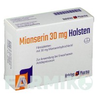 МІАНСЕРИН (MIANSERIN) 30 мг таблетки 50 шт - Міансерин HOLSTEN PHARMA