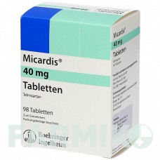 МИКАРДИС (MICARDIS) 40 мг таблетки 98 шт - Телмисартан AXICORP PHARMA