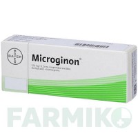МИКРОГИНОН (MICROGINON) таблетки 3x21 шт - Левоноргестрел, Этинилэстрадиол DOCPHARM