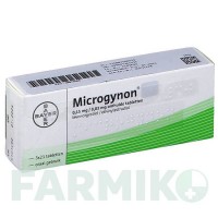 МИКРОГИНОН (MICROGYNON) таблетки 3x21 шт - Левоноргестрел, Этинилэстрадиол ACA MULLER-ADAG PHARMA