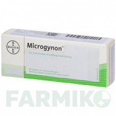 МІКРОГІНОН (MICROGYNON) таблетки 3x21 шт - Левоноргестрел, Етинілестрадіол AXICORP PHARMA