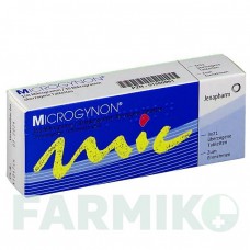 МИКРОГИНОН (MICROGYNON) таблетки 3x21 шт - Левоноргестрел, Этинилэстрадиол JENAPHARM