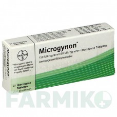 МИКРОГИНОН (MICROGYNON) таблетки 21 шт - Левоноргестрел, Этинилэстрадиол KOHLPHARMA