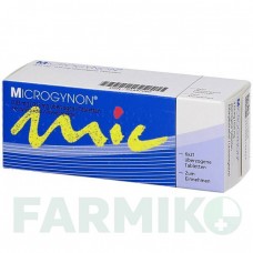 МІКРОГІНОН (MICROGYNON) таблетки 6x21 шт - Левоноргестрел, Етинілестрадіол PHARMA GERKE