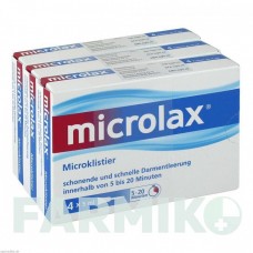 МИКРОЛАКС (MICROLAX) клизма 12 шт - Активные вещества EMRA-MED