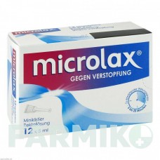 МИКРОЛАКС (MICROLAX) клизма 12x5 мл - Активные вещества JOHNSON & JOHNSON