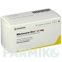МИКТОНОРМ (MICTONORM) 45 мг капсулы 98 шт - Пропиверин APOGEPHA